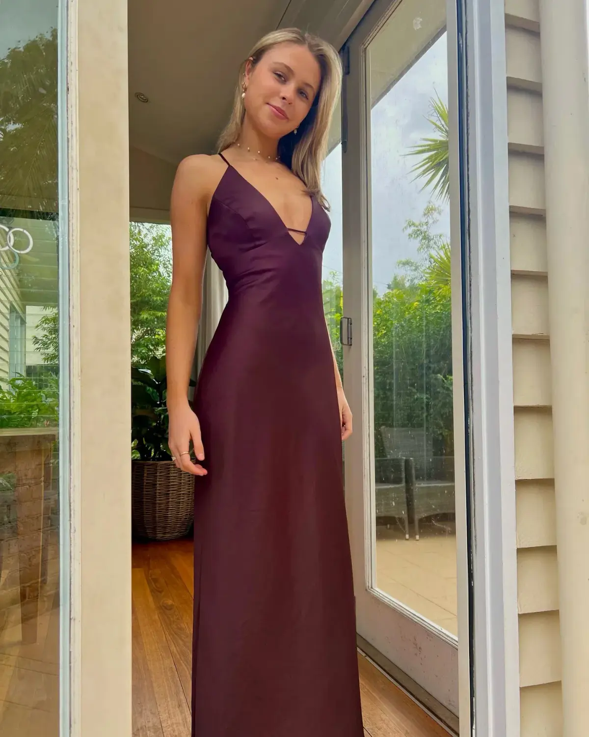 Manning Cartell Time To Shine Slip Dress in Truffle Size AU6 - Image 2