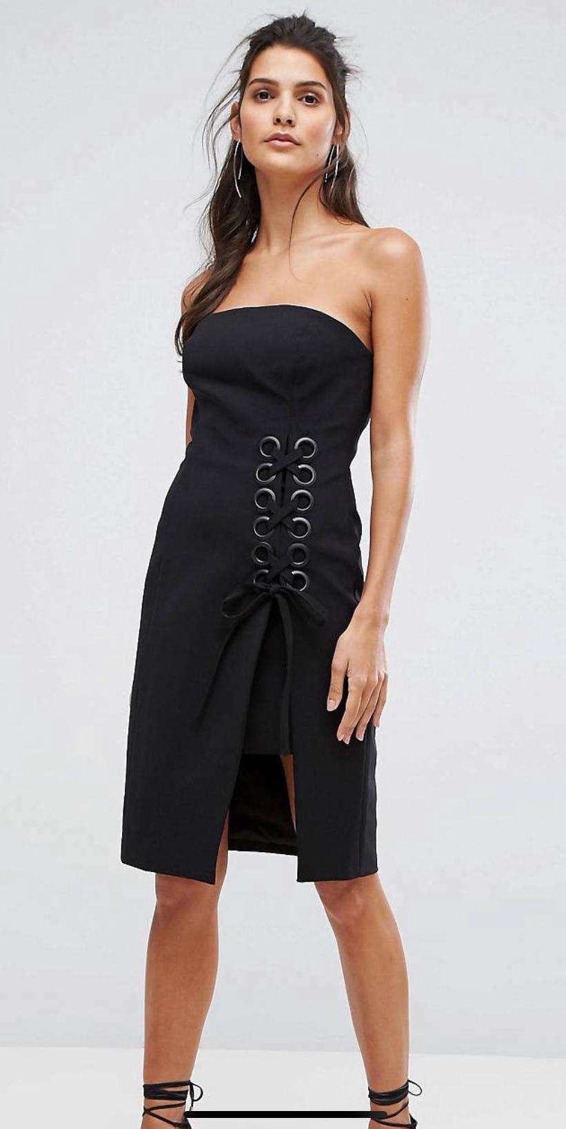 Finders Keepers Black Unbelievers Dress size 6 - Image 1