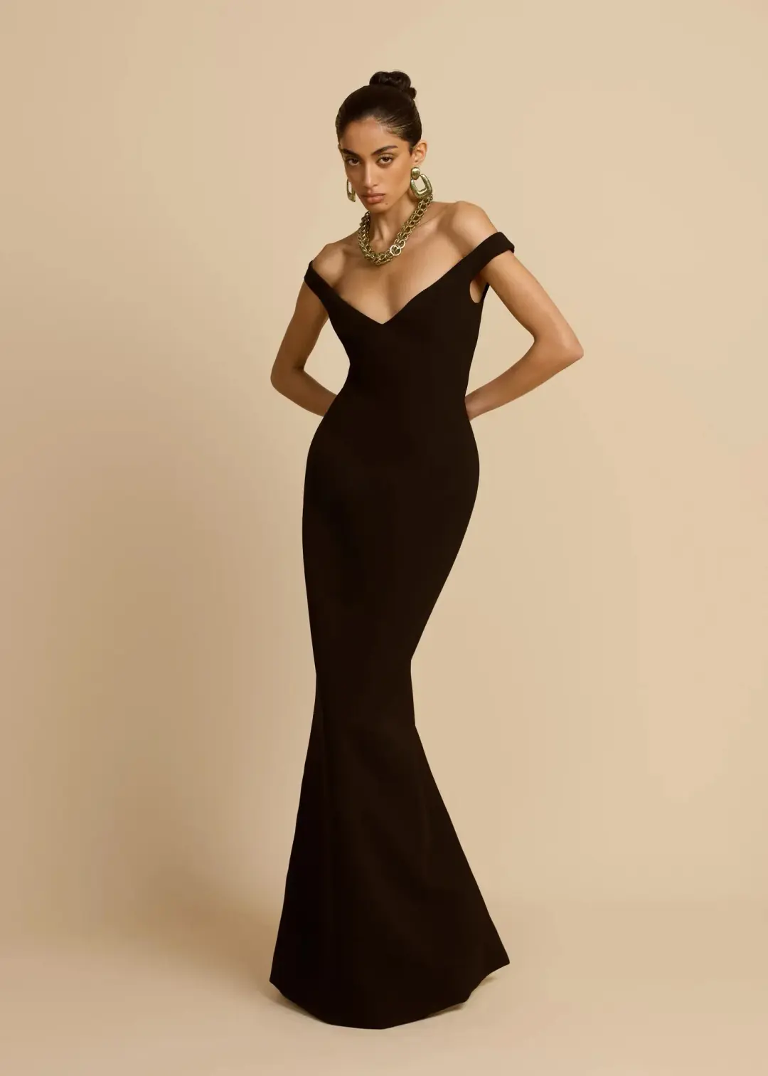 Arcina Ori Ellery Dress in Black Size S/AU8 for rent on The Volte - main image