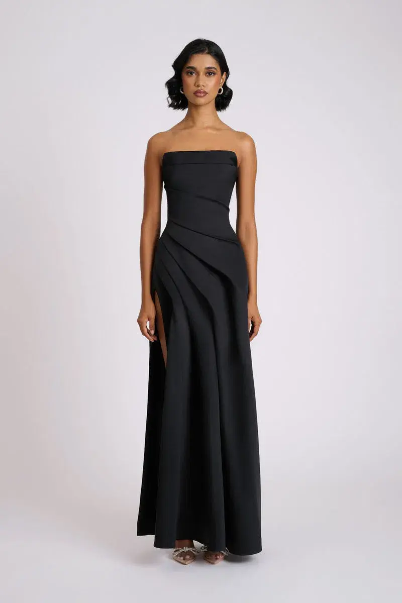 Eliya the Label Deanna Gown Black Size 8 - Image 3