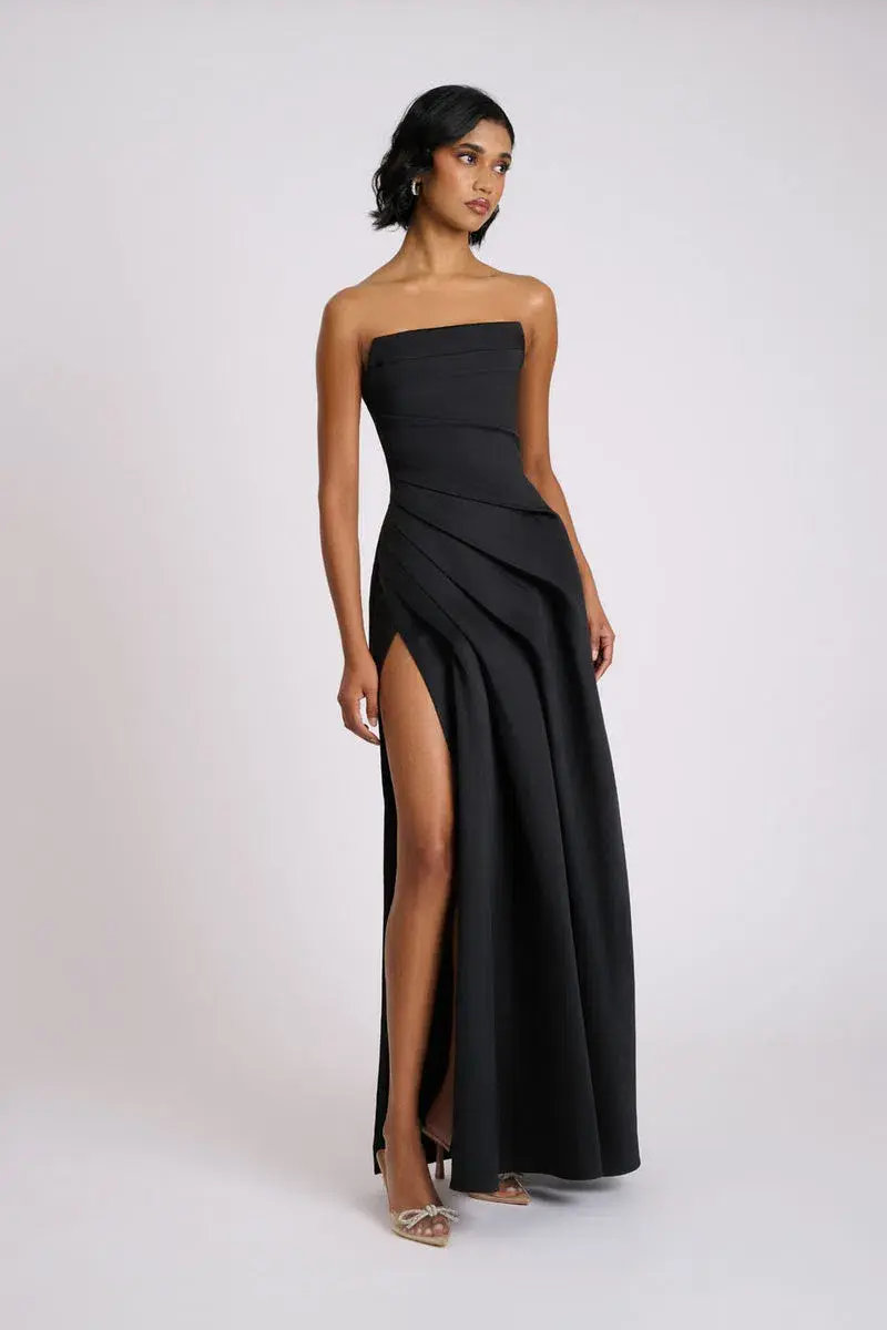 Eliya the Label Deanna Gown Black Size 8 - Image 2