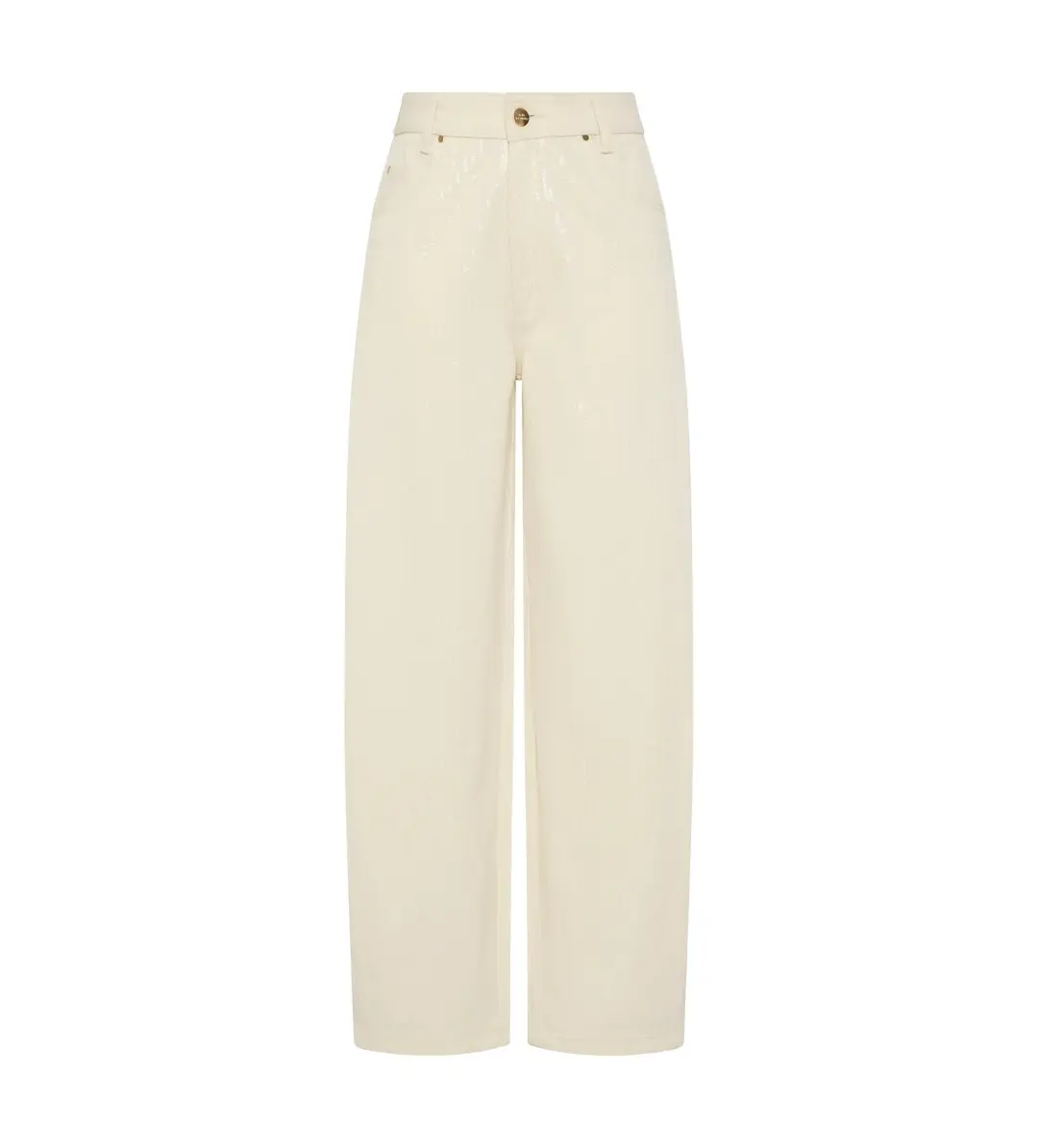 Aje Reflect Denim Barrel Jeans Daylight Size 10 for rent on The Volte - main image