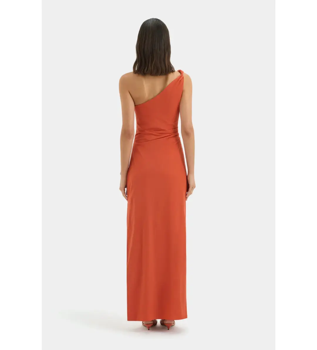 Sir the Label Rossanna Gown Terracotta Size 10 for rent on The Volte - main image
