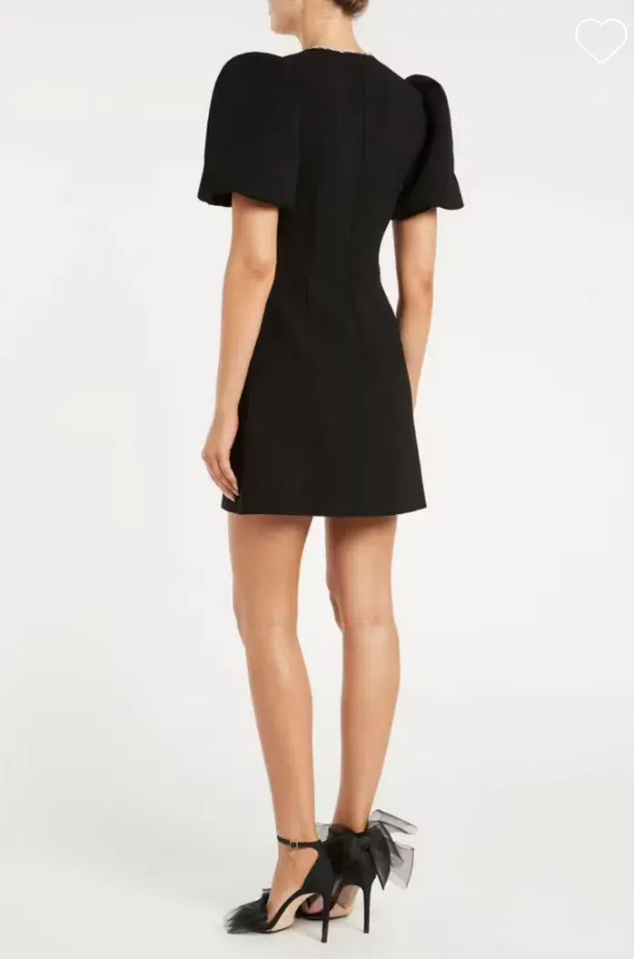 Rebecca Vallance Katie Bow Mini Dress Size 12 - Image 3