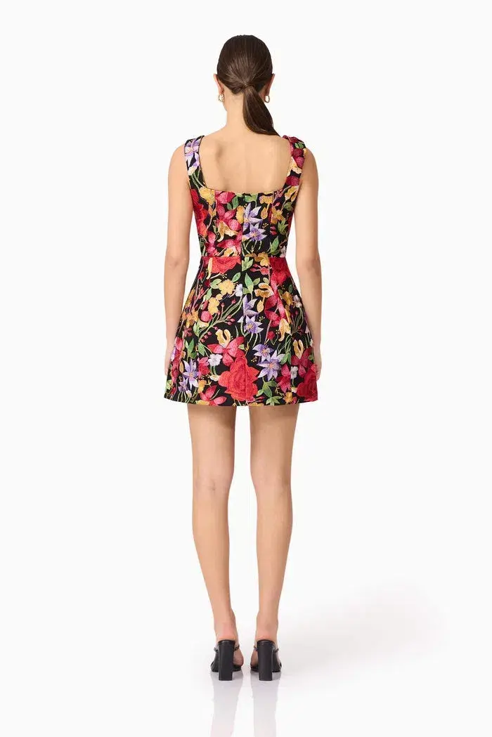 Elliatt Talia Mini Dress Floral Size 6 - Image 4