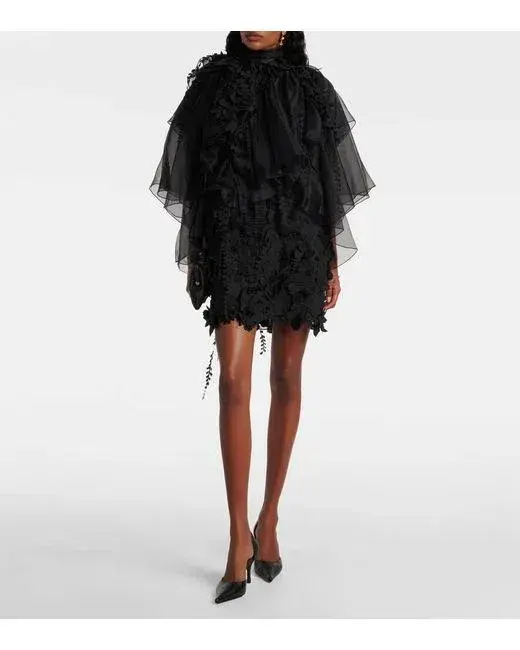 Zimmermann Hypnotic Applique Mini Dress Size 0 / AU 8 - Image 1
