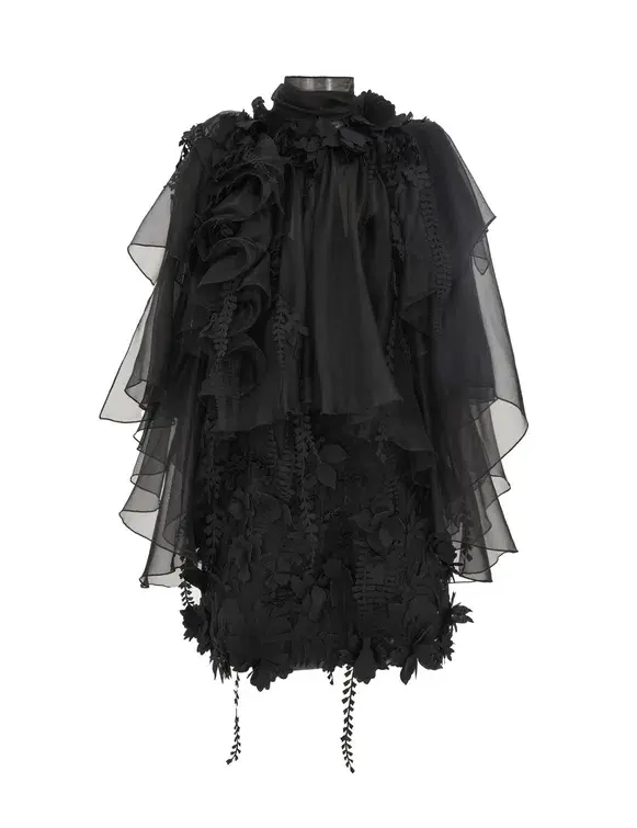 Zimmermann Hypnotic Applique Mini Dress Size 0 / AU 8 - Image 3