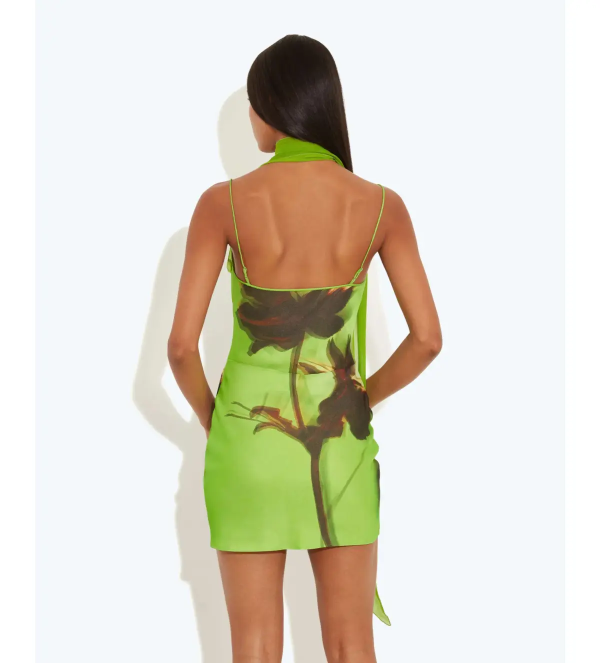 Rat & Boa Orisha Mini Dress Green Size 10 - Image 2