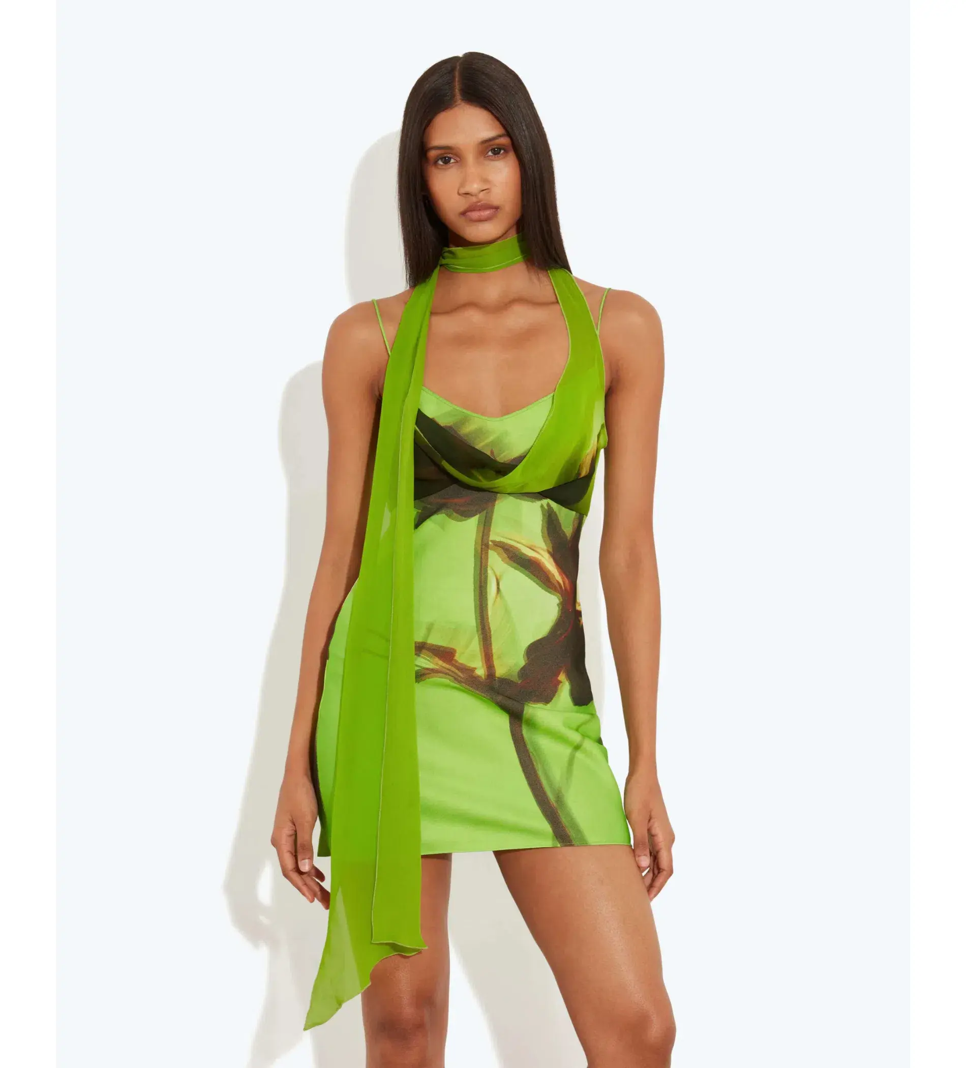 Rat & Boa Orisha Mini Dress Green Size 10 - Image 1