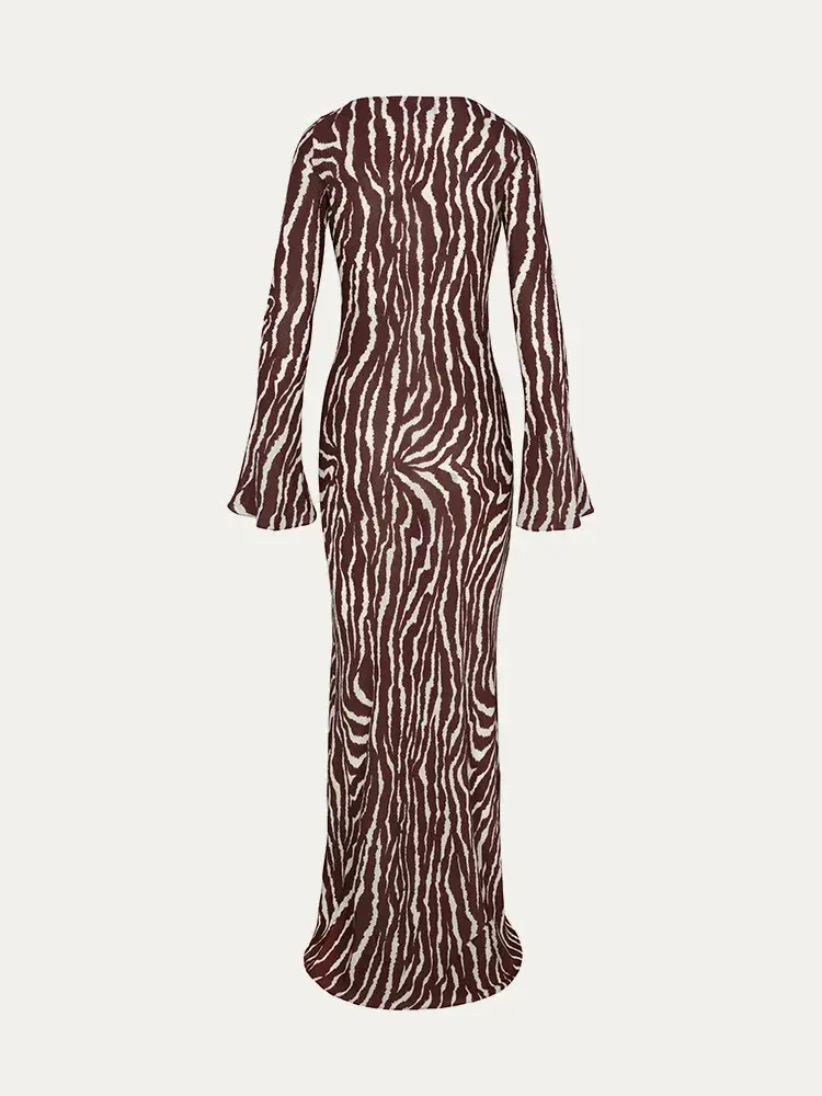 Realisation Par Gia Dress in Animal Print Size 6 - Image 5