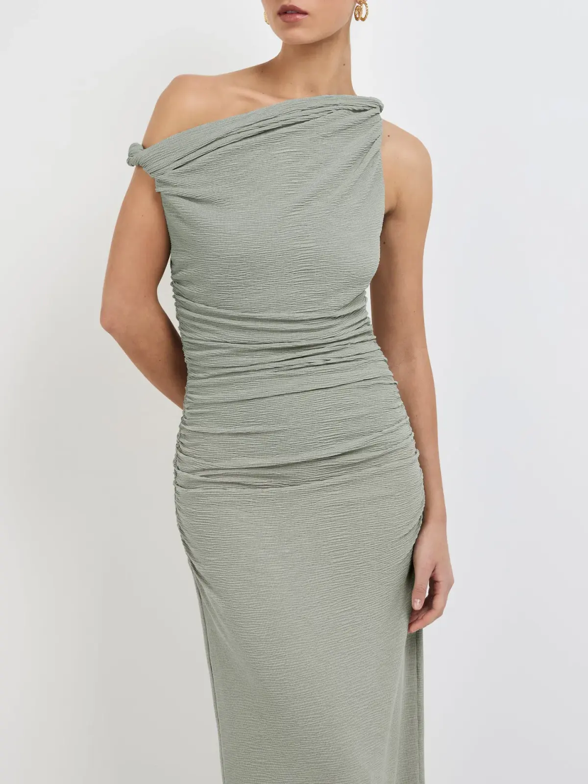 Sheike Athena Maxi Dress Sage Size 14 - Image 2