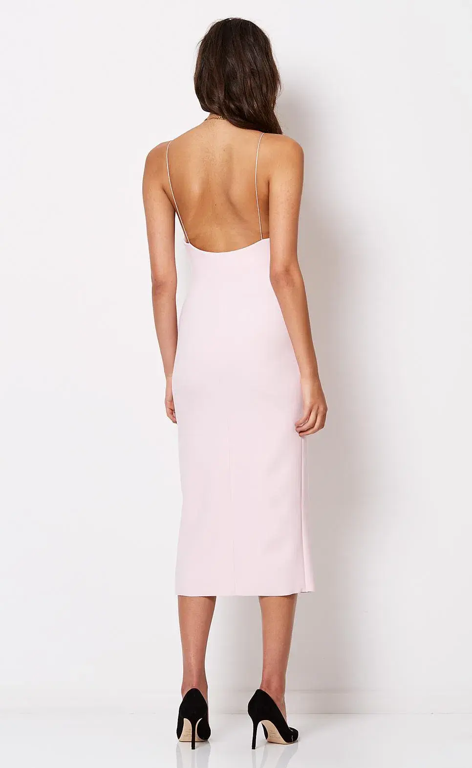 Bec & Bridge Cindy Midi Dress Pink Size 6 - Image 3