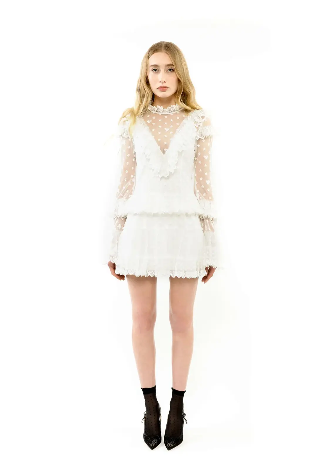 ALICE By Alice McCall Cecilia Dress White Size 8 for rent on The Volte - main image