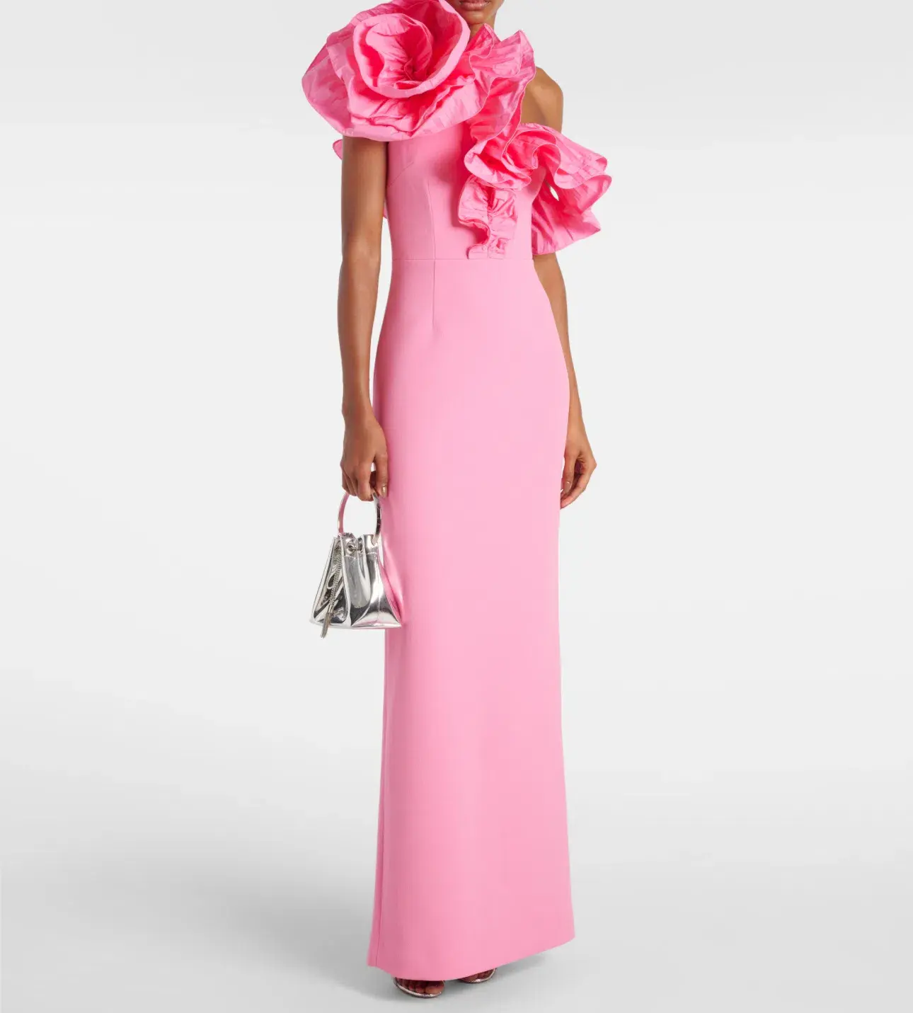 Rebecca Vallance Rosita Gown in Pink Size 10  - Image 1