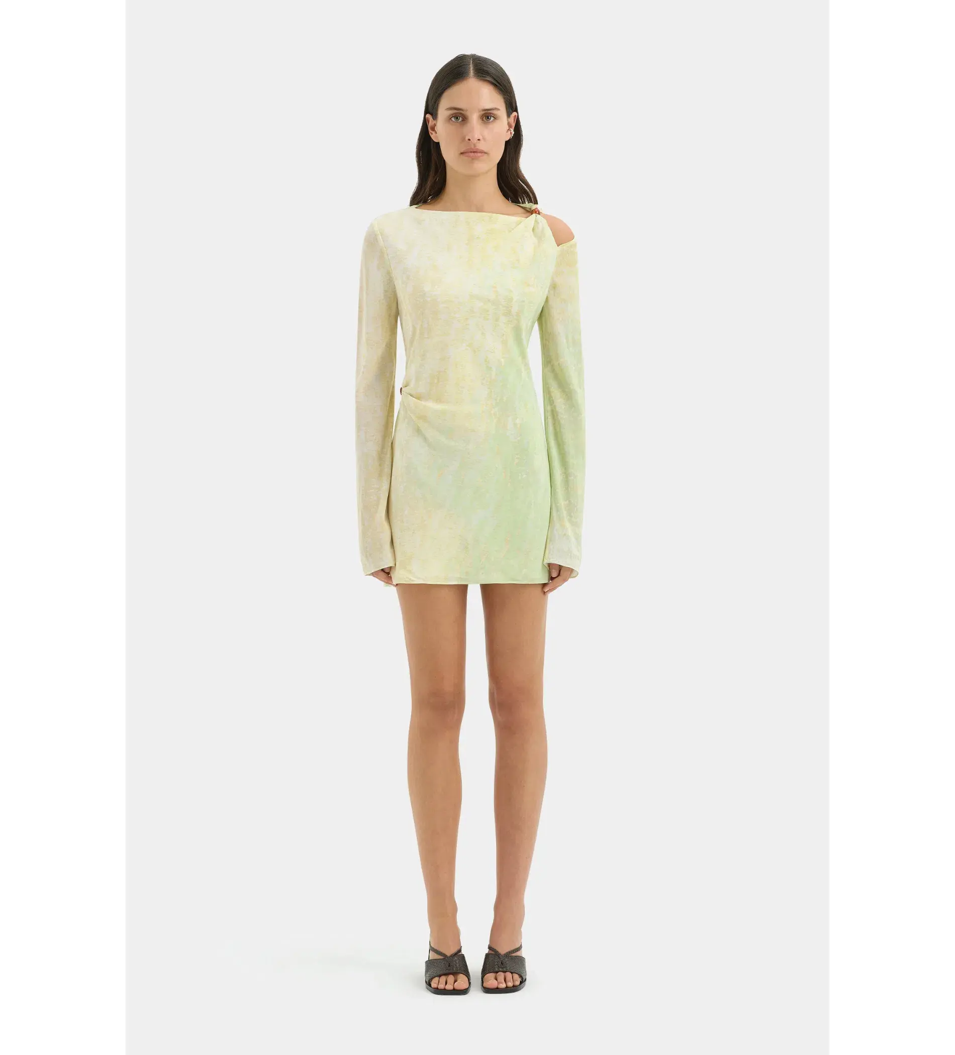 Sir the Label Citterio   Mini Dress in Giardino Citro Print Size 1/ AU 8 - Image 1