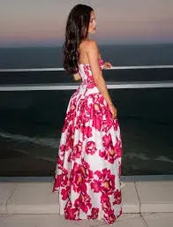 AJE BEHOLD MAXI DRESS IN BOLDLY BLOOMING SIZE 14 - Image 6