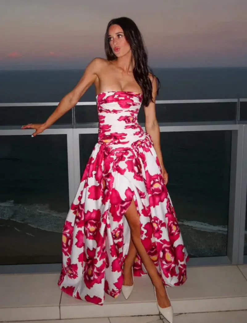 AJE BEHOLD MAXI DRESS IN BOLDLY BLOOMING SIZE 14 - Image 5