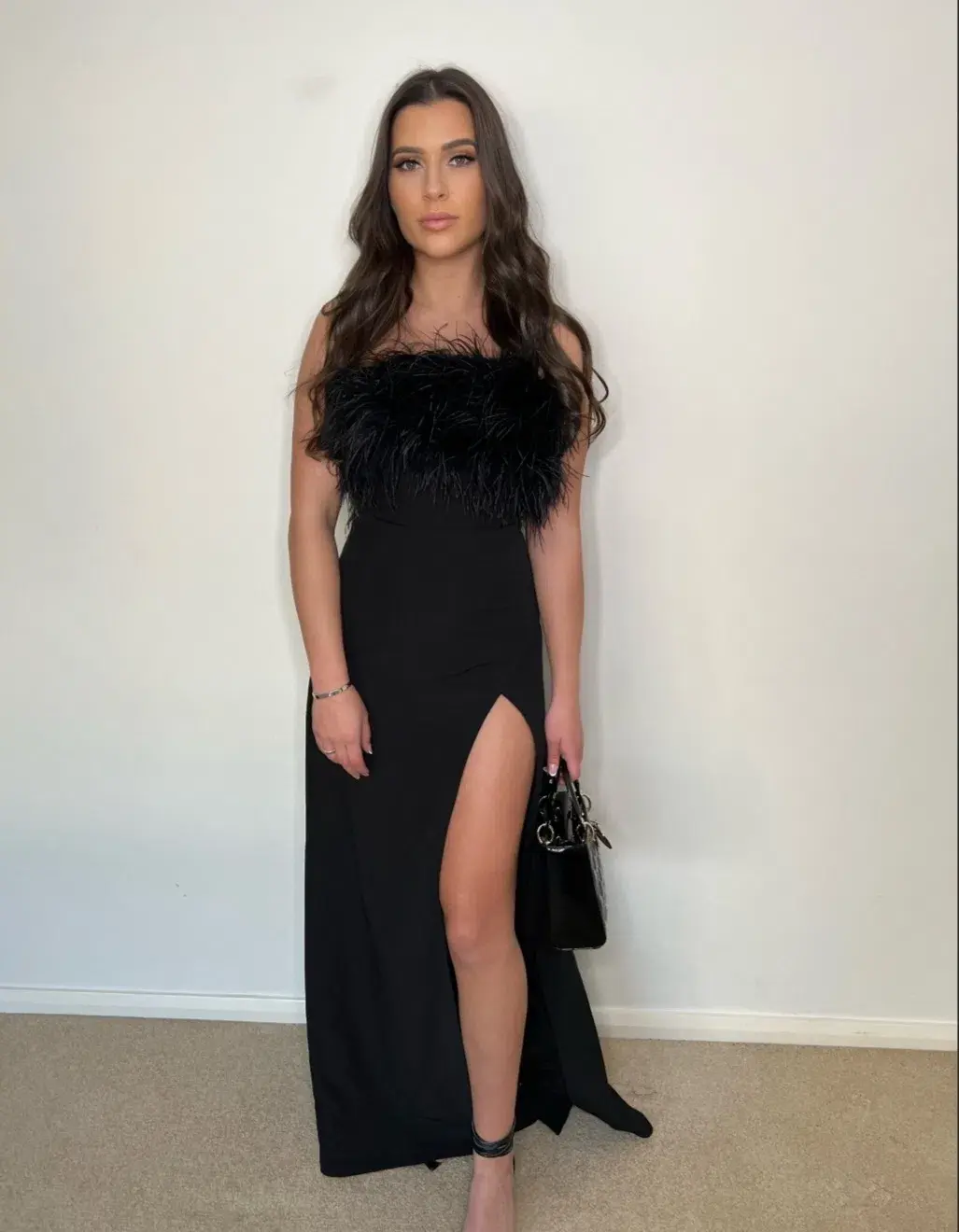 Rachel Gilbert Linc Gown Black 4/AU14 - Image 4