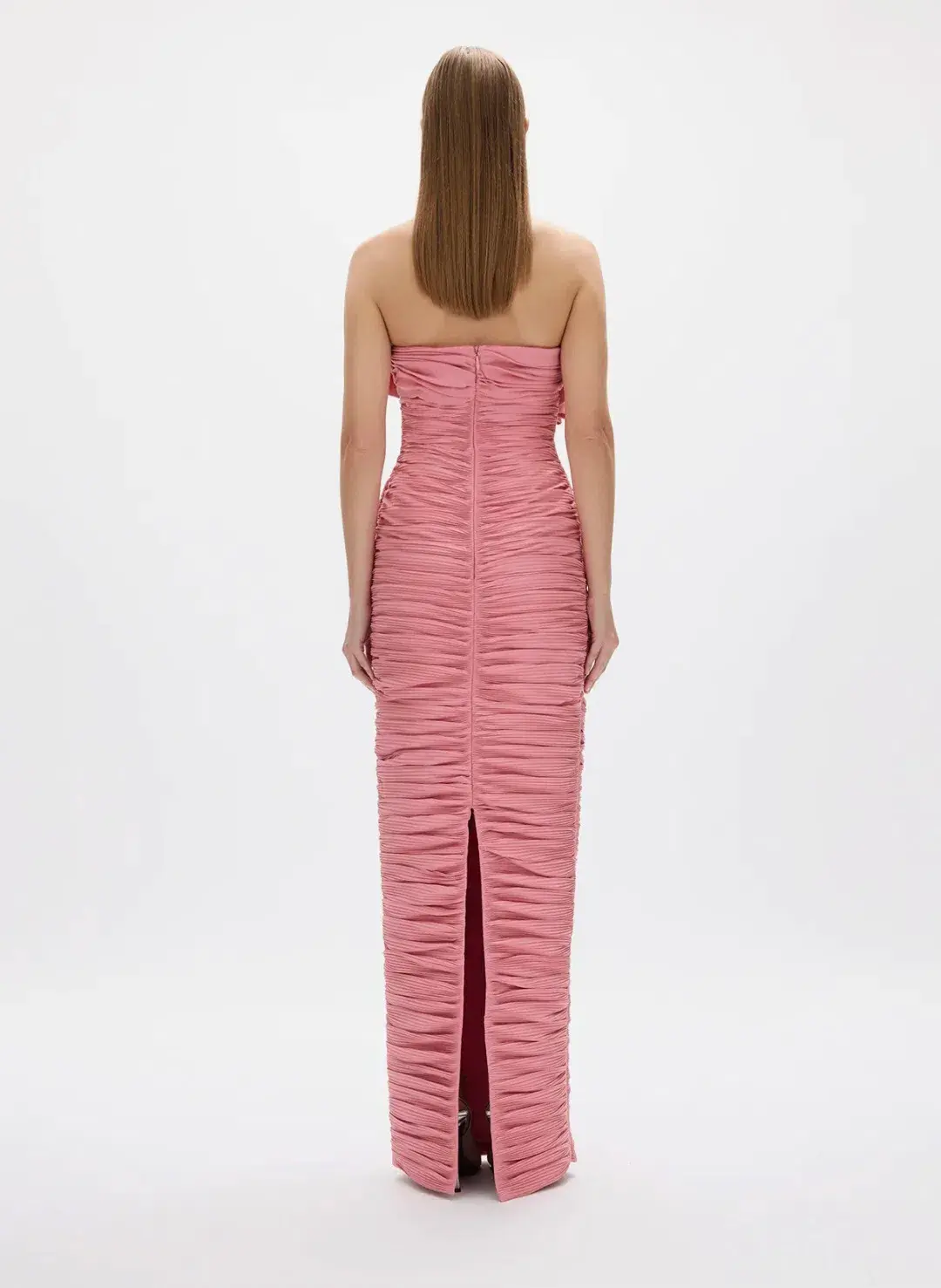 Rachel Gilbert Jensen Gown Pink 3/AU12 - Image 3