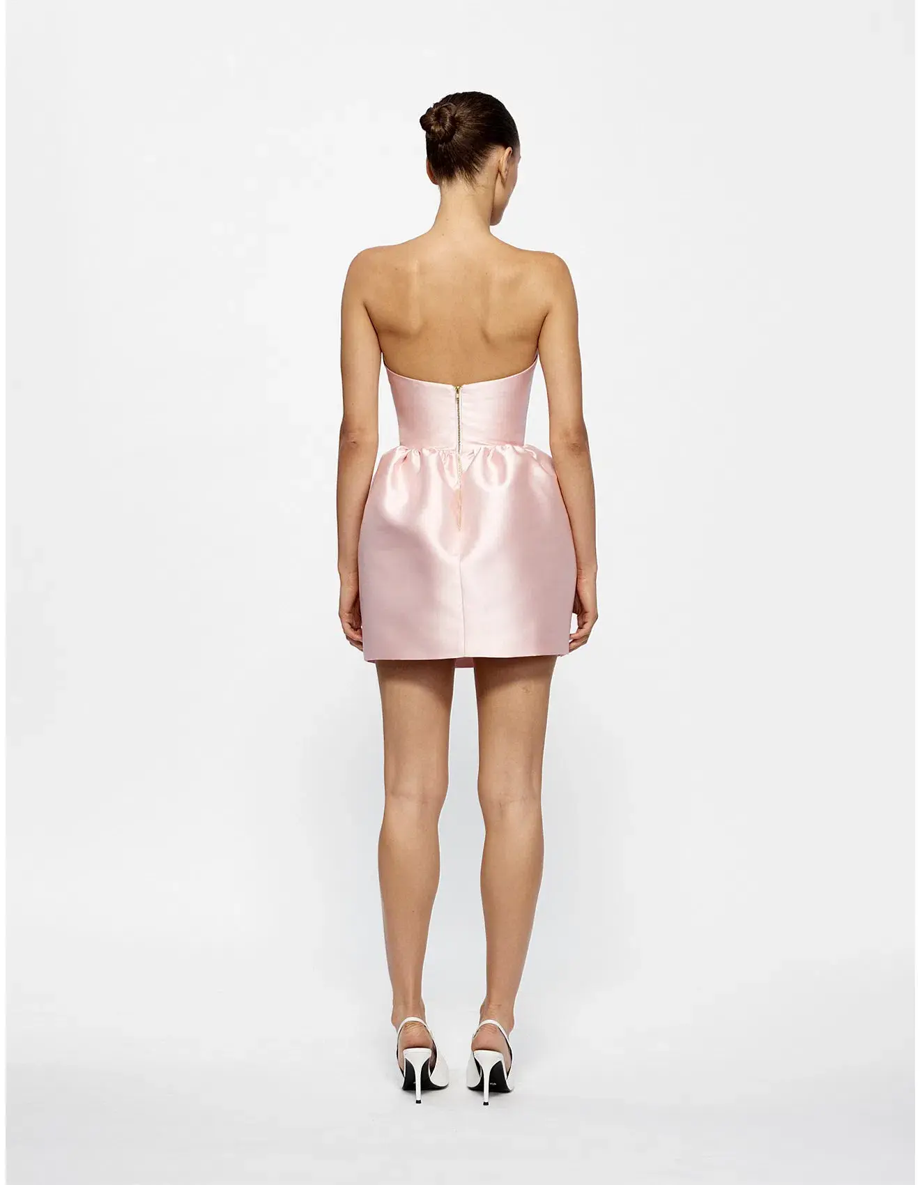 Effie Kats Luetta Mini Dress Blush Size AU 6 - Image 3