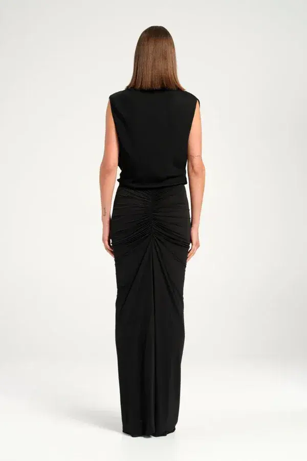 Benni Willow Maxi Dress Black Size 8 - Image 2