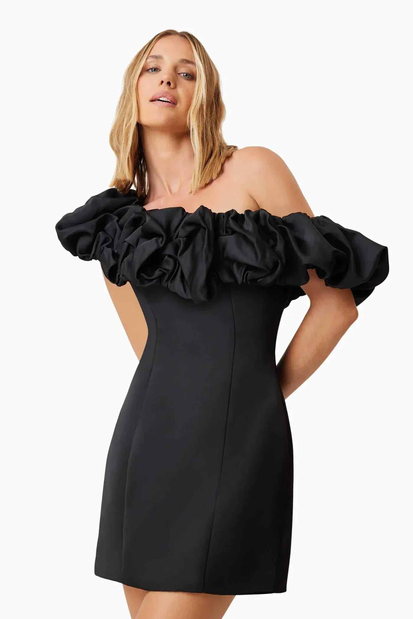 Elliatt Amelie Party Mini Dress Black Size M / AU 10 - Image 4