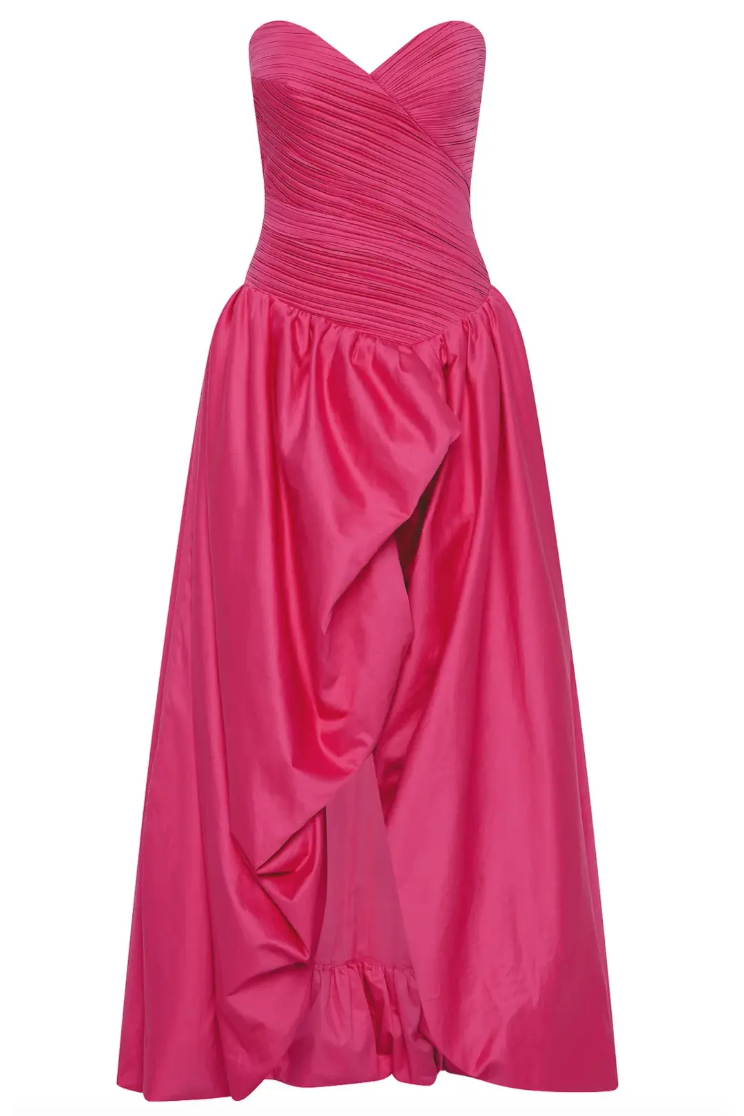 Aje Estelle Gown Cerise pink Size 12 for rent on The Volte - main image