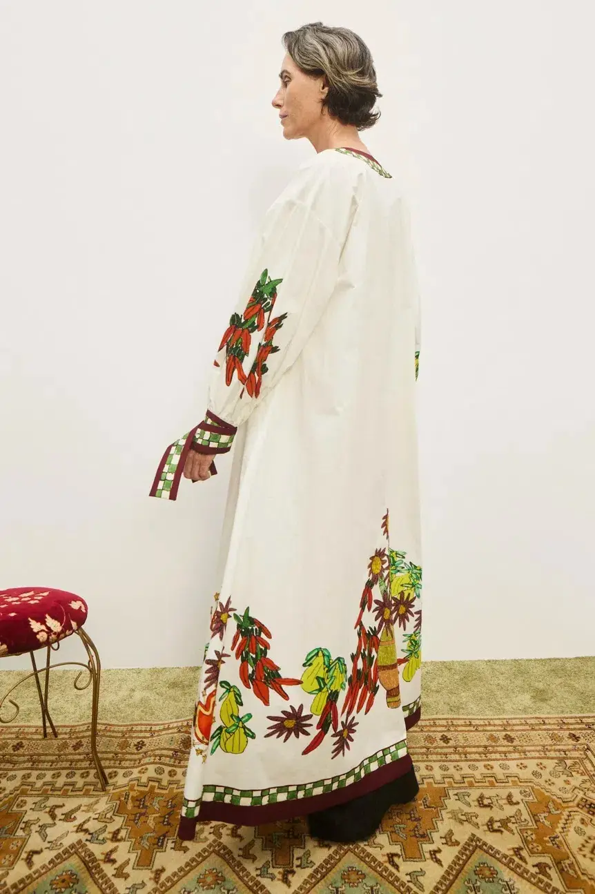 Alemais Katerina V Neck Midi Dress Size 10  - Image 4