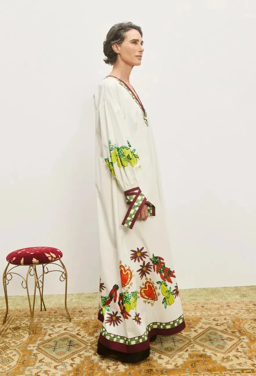 Alemais Katerina V Neck Midi Dress Size 10  - Image 3