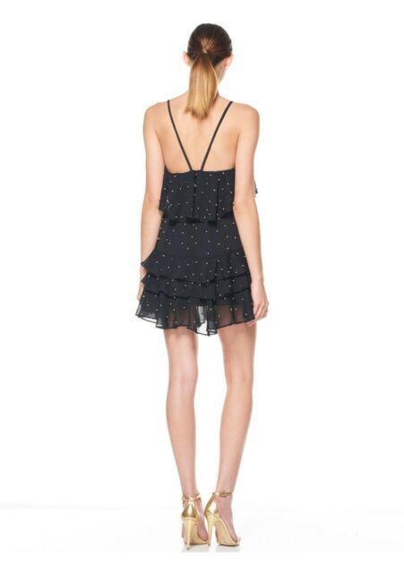 Talulah Queen of the Night Mini Dress Black Size 6 - Image 3