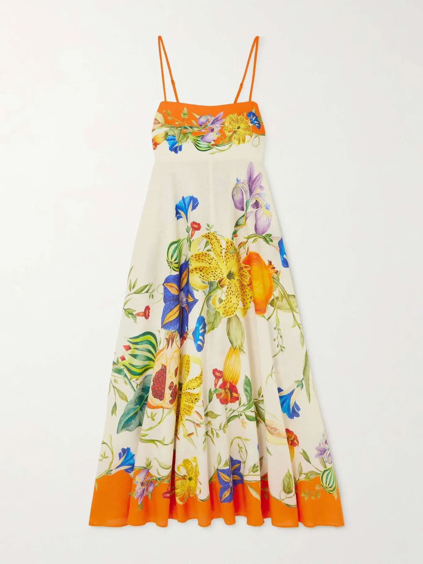 Alemais Flores Sundress Midi Size AU 10 - Image 4