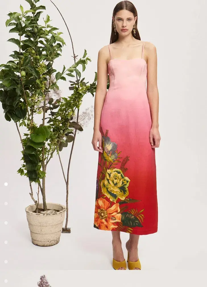 Alemais Inez Midi Dress Size AU 10 - Image 1