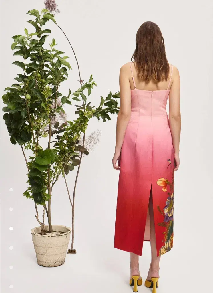 Alemais Inez Midi Dress Size AU 10 - Image 2