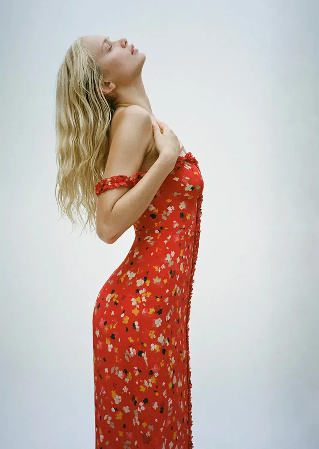 Realisation Par The Juliet in Rouge Fleur in Size M/AU 10 - Image 2