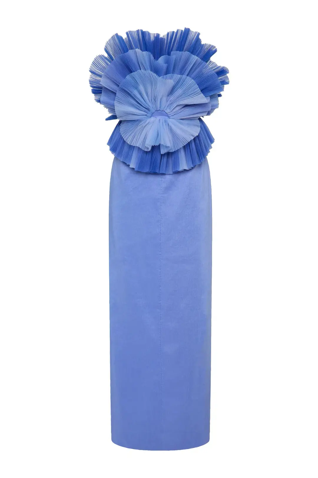 Aje Kira Blue Midi Dress Ocean Wave Size XS / AU 6 for rent on The Volte - main image