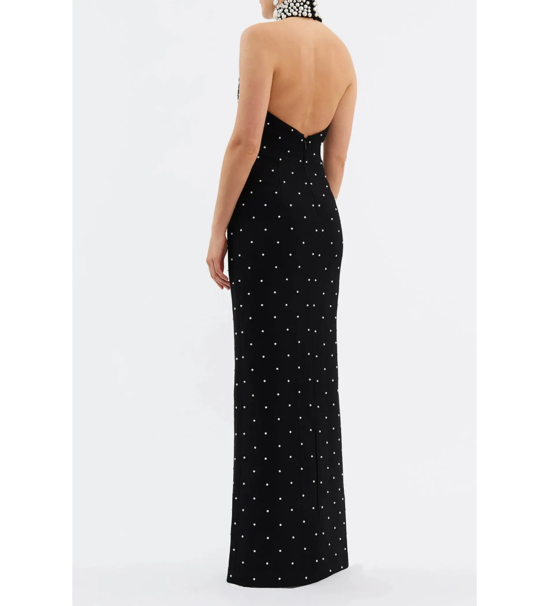 Rebecca Vallance Alivia Gown Maxi Dress in Black Size AU 10 - Image 7