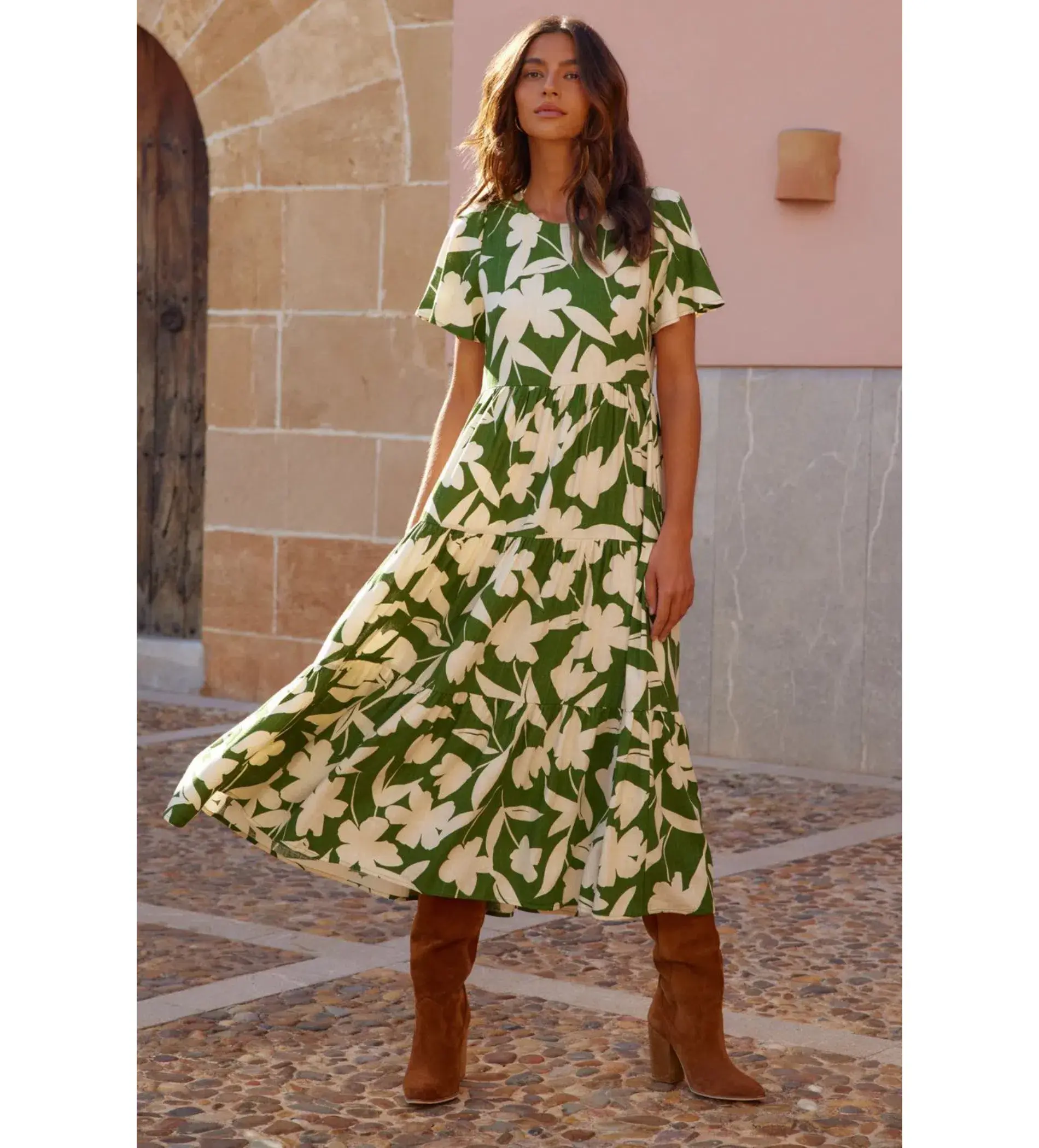 Mister Zimi Anouk Maxi Dress in Demia Size AU 10 - Image 1