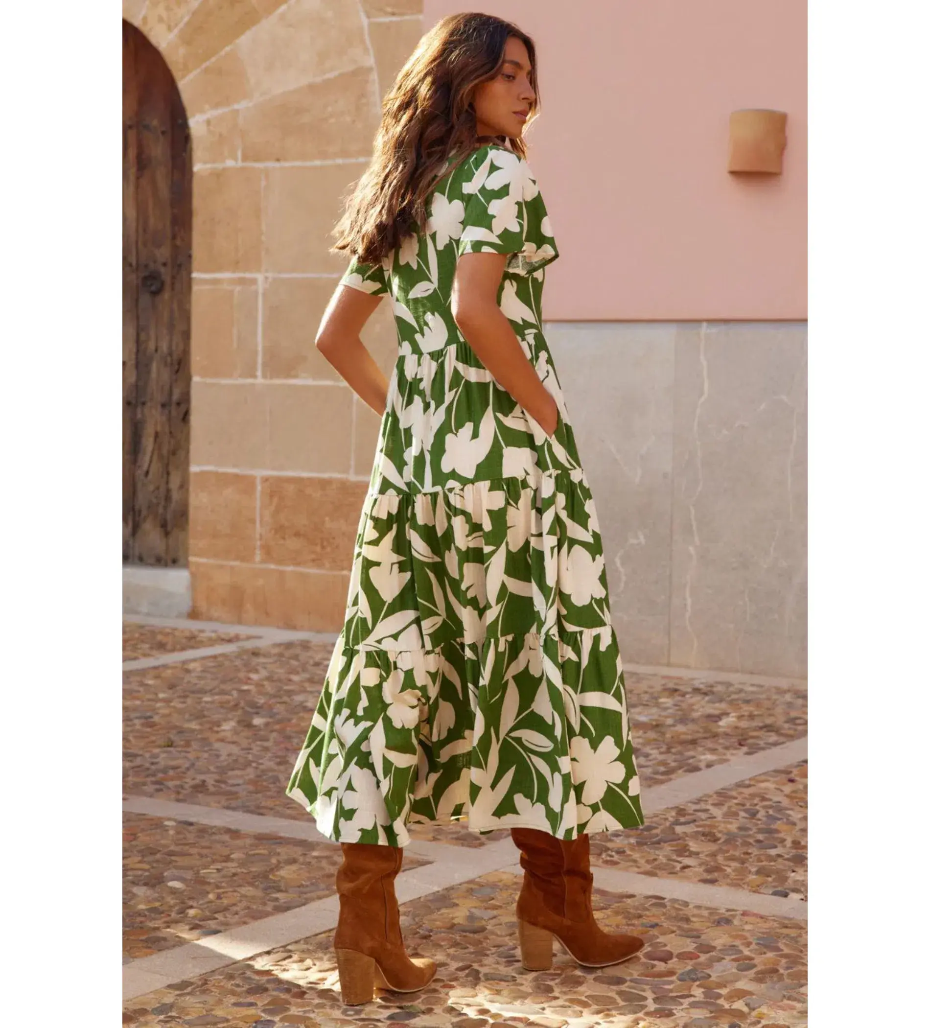 Mister Zimi Anouk Maxi Dress in Demia Size AU 10 - Image 3
