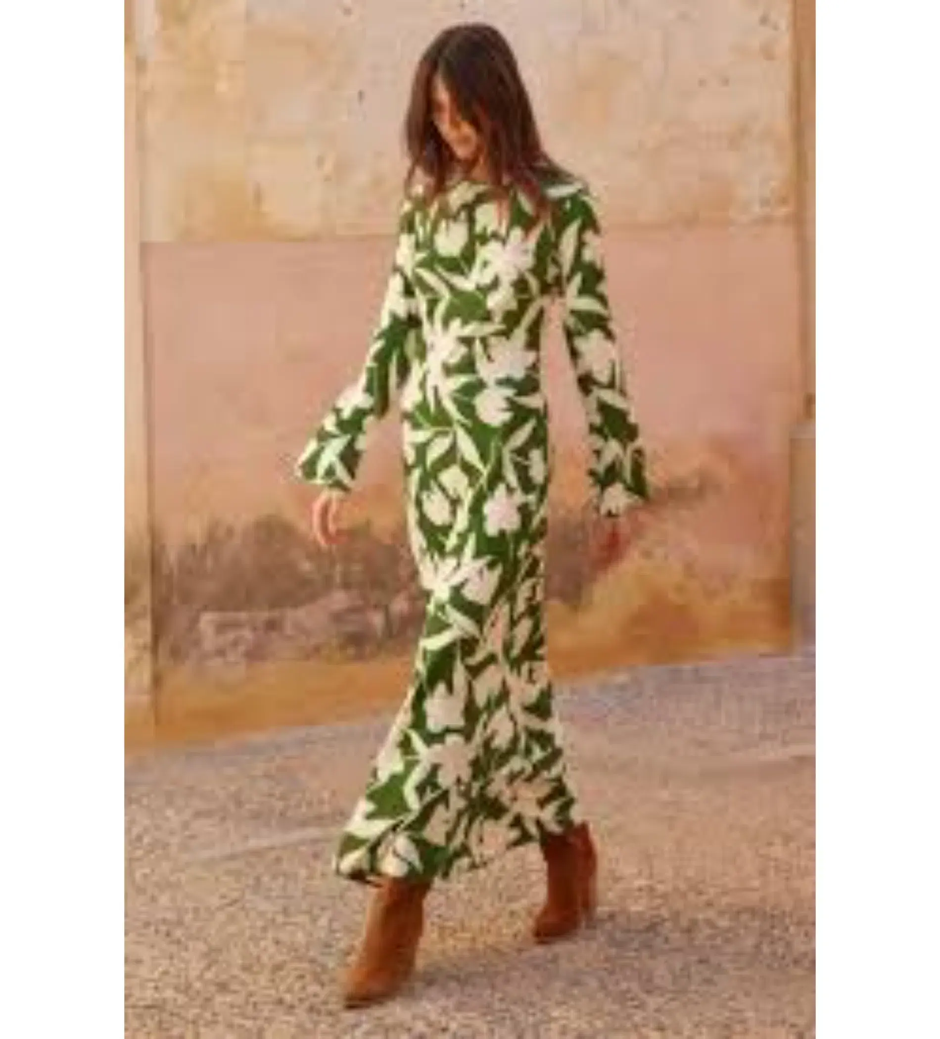 Mister Zimi Anouk Maxi Dress in Demia Size AU 10 - Image 2