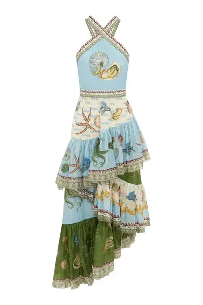 Alemais Bath House Midi Dress Size 16 - Image 3