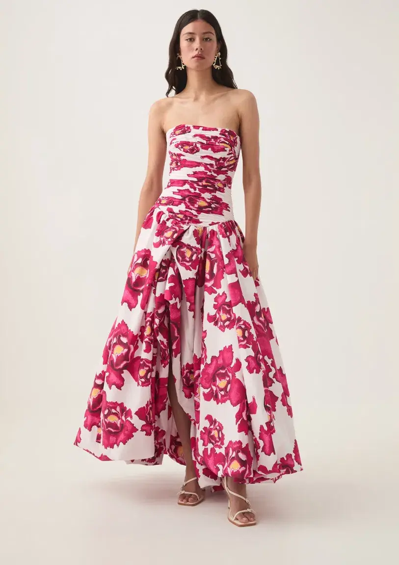 Aje Behold Maxi Dress in Boldly Blooming Size 14 - Image 1