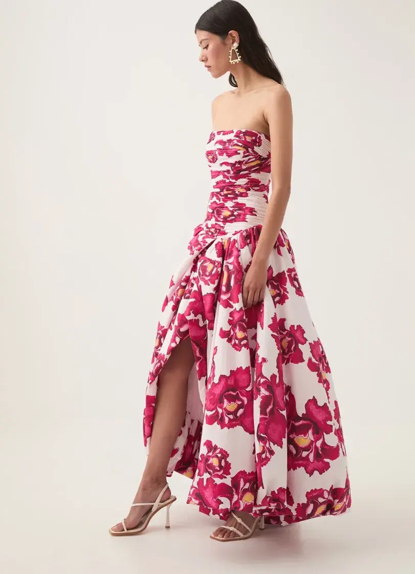 Aje Behold Maxi Dress in Boldly Blooming Size 14 - Image 2