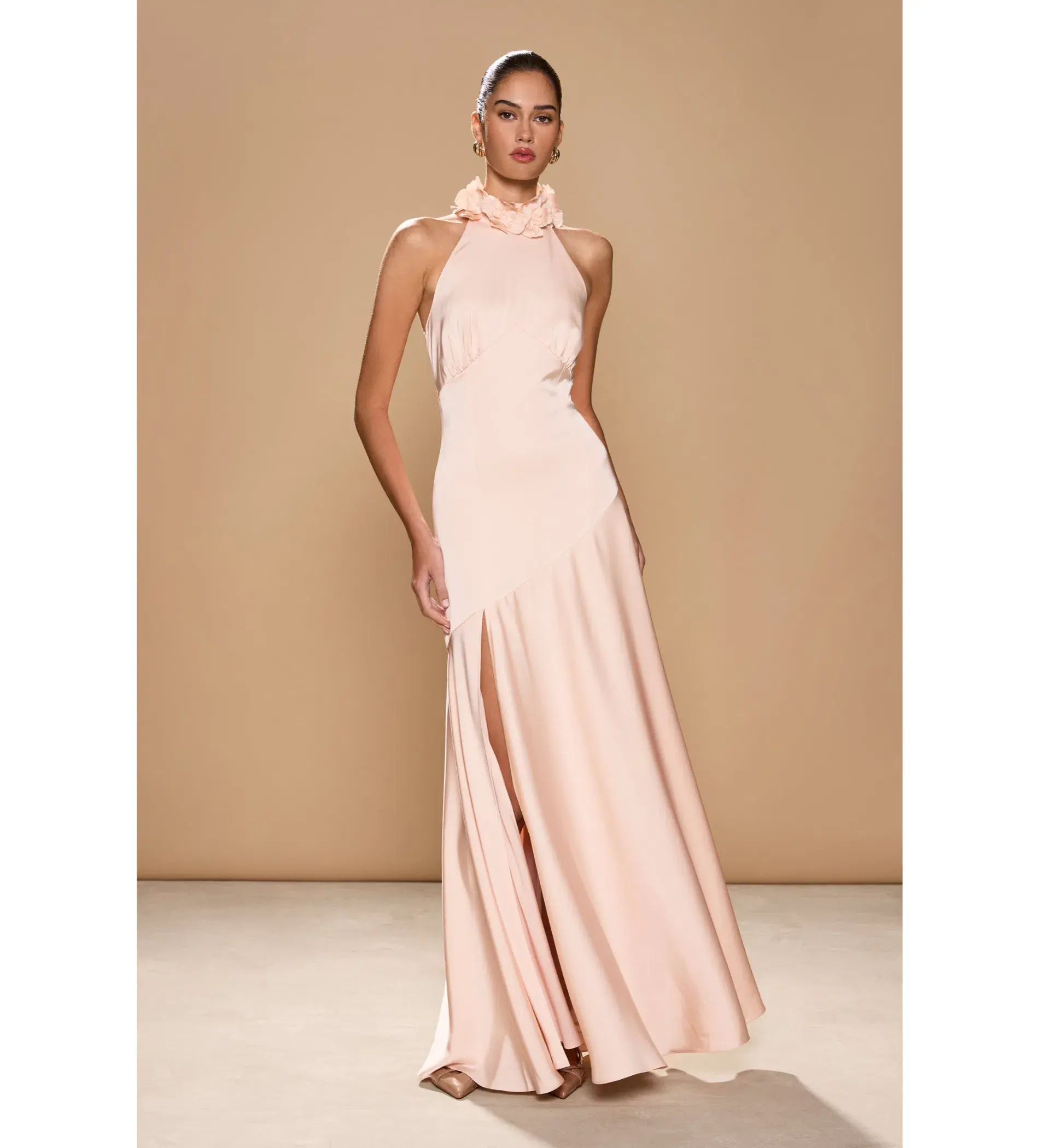 Sonya Moda Noelle Maxi Gown Rose Size M / AU 10 - Image 1