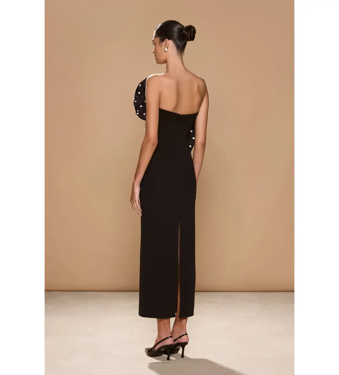 Sonya Moda Palermo Midi Dress Black Size M/AU 10 for rent on The Volte - main image