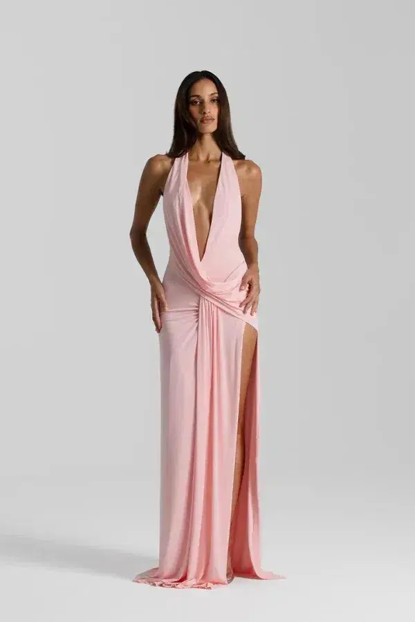 Natalie Rolt Winona Gown Pink Size 8  - Image 1