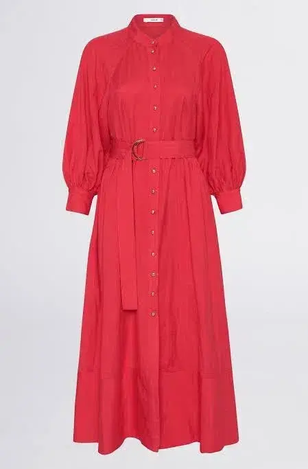 Sheike Piper Midi Dress Watermelon Size 12 - Image 2