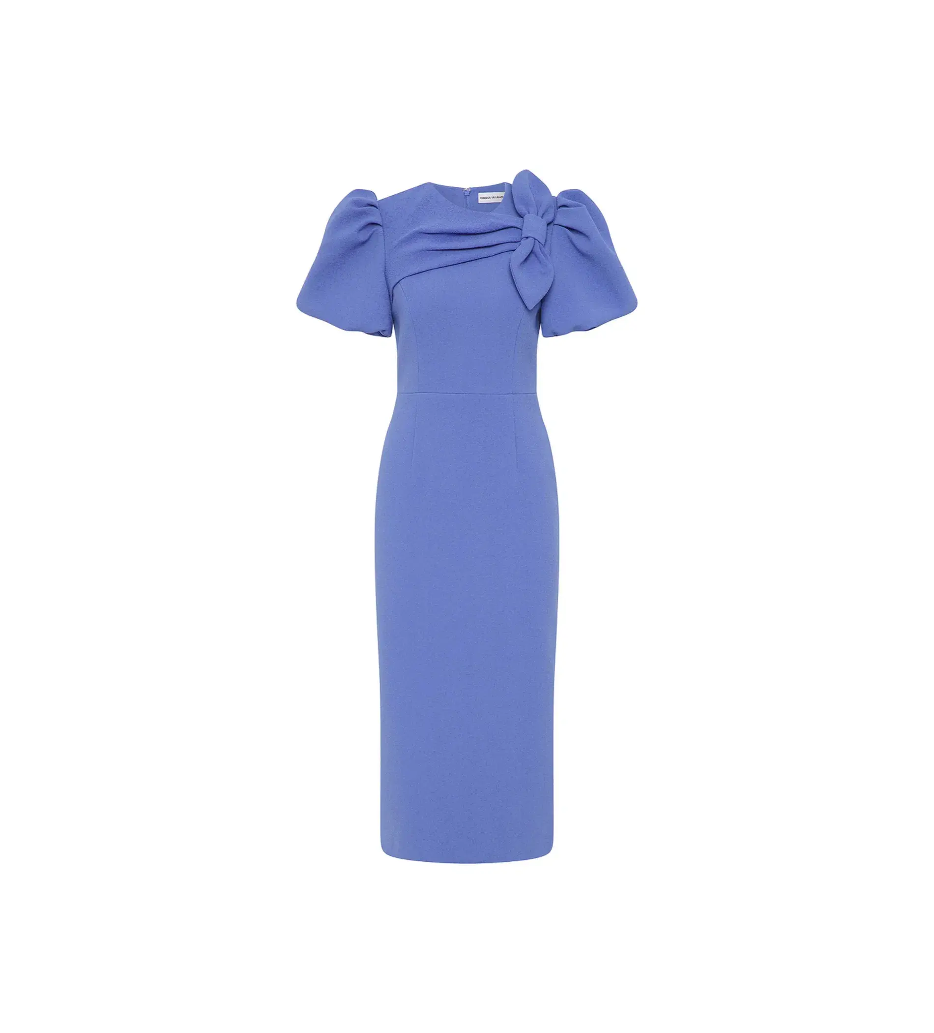 Rebecca Vallance Violetta Midi Dress Periwinkle Blue Size 14 - Image 4