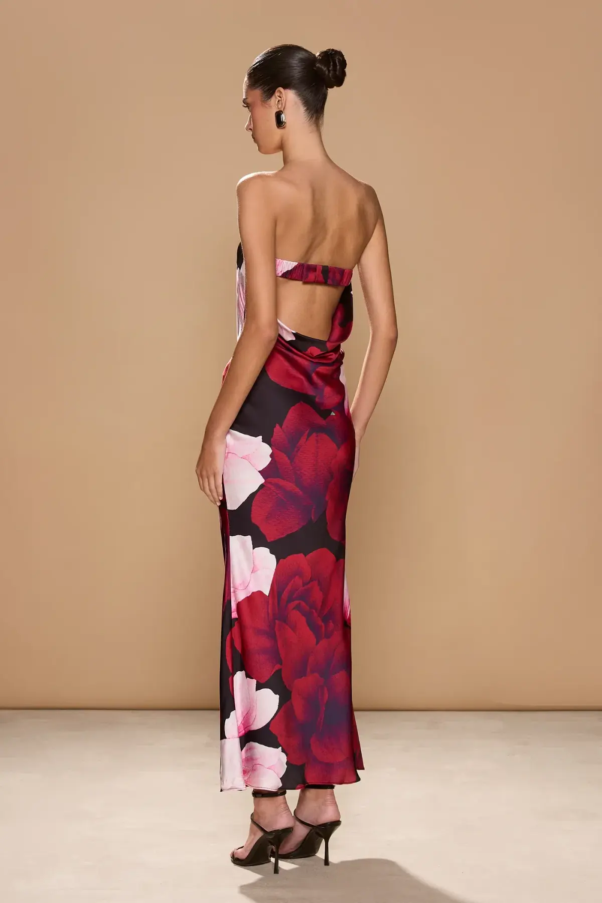 Sonya Moda Alma Midi Dress Floral Size 12 - Image 5