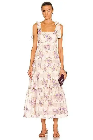 Zimmermann Rosa Striped Picnic Dress Size 4 / AU16 for rent on The Volte - main image