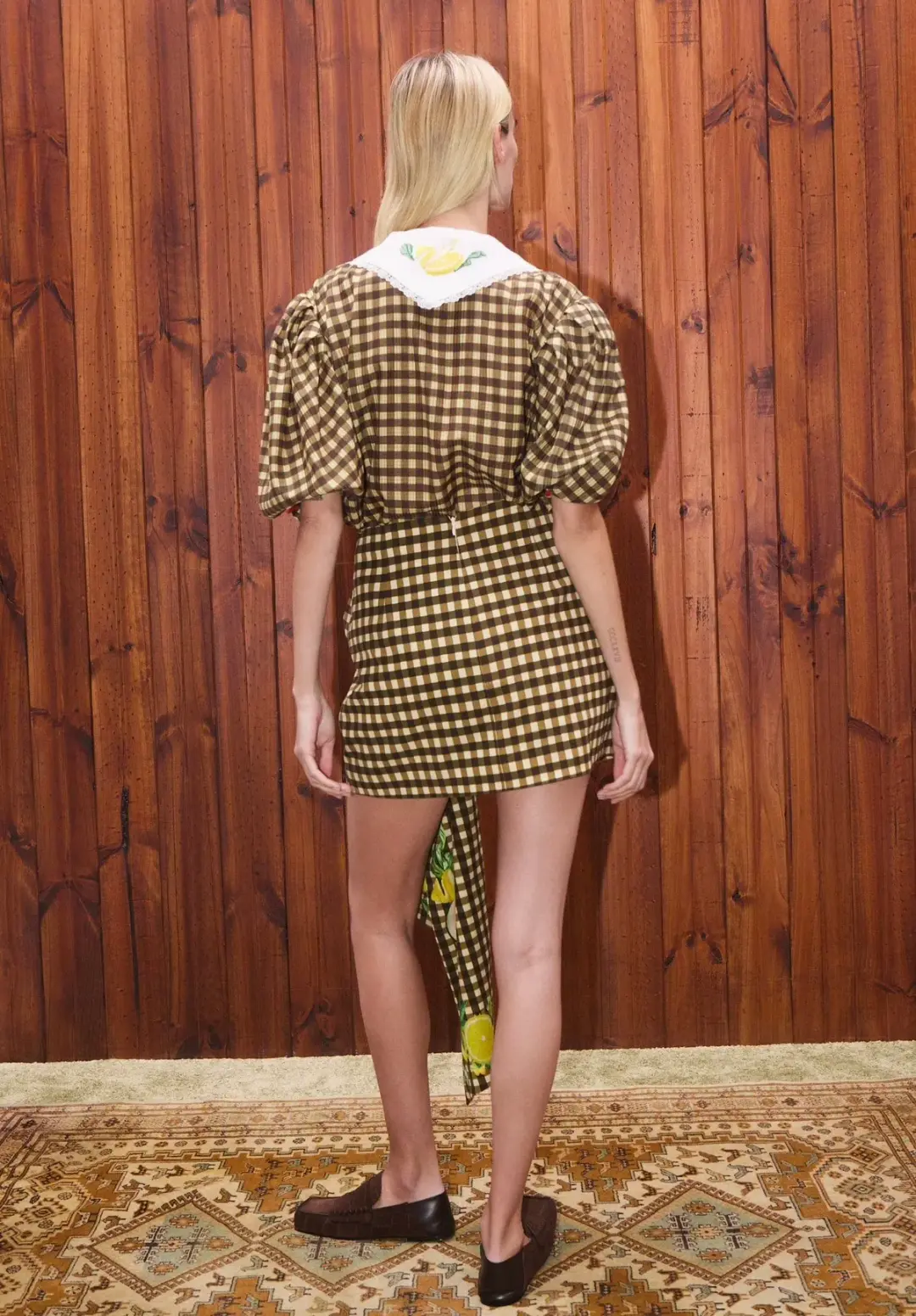 Alemais Gabrielle Mini Skirt Size 10 for rent on The Volte - main image